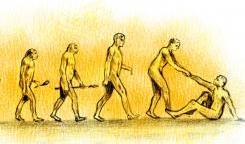 evolution morality connection human being compassion 